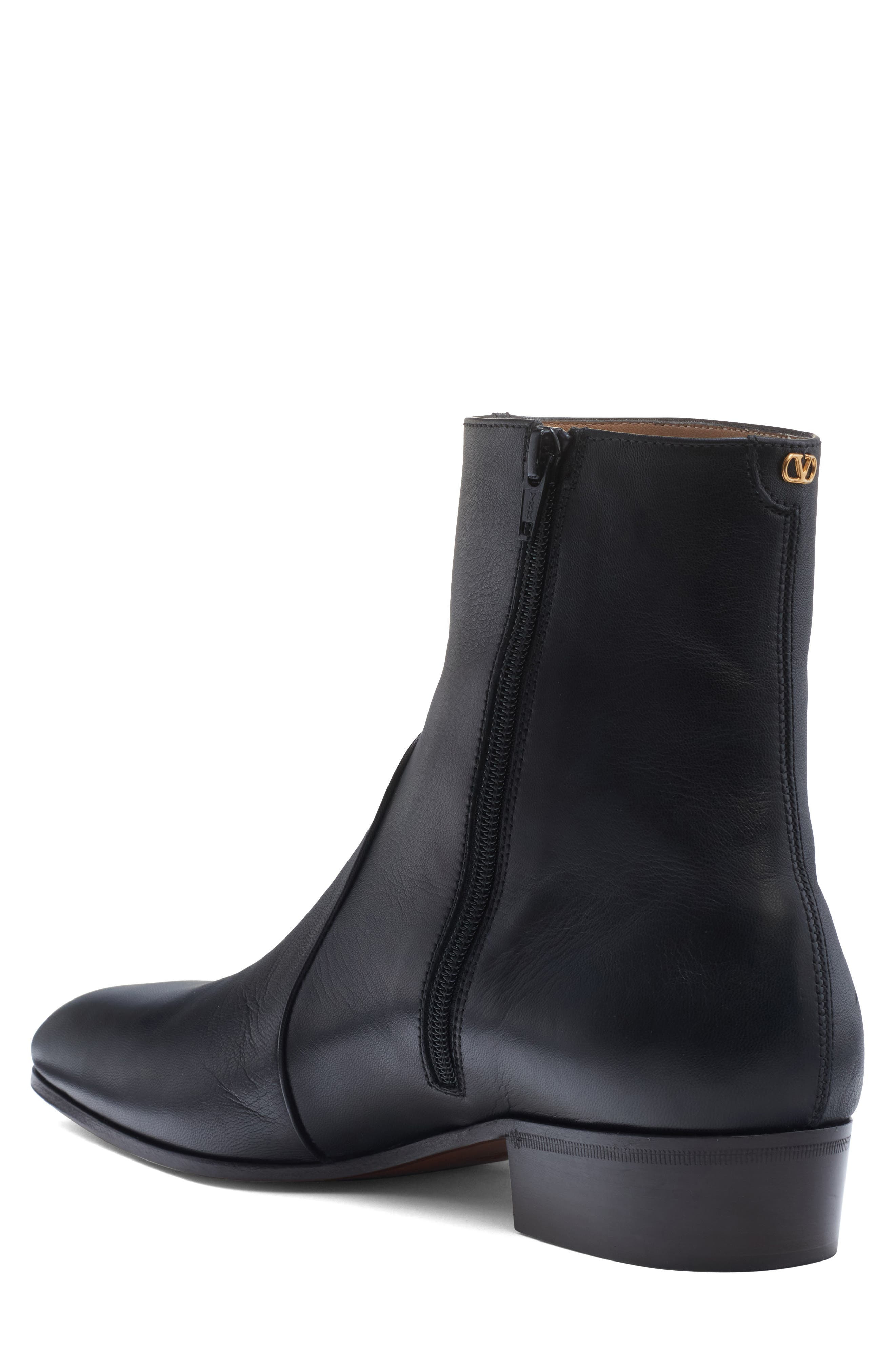 Valentino Garavani Pat Ankle Boot in Black at Nordstrom - 2