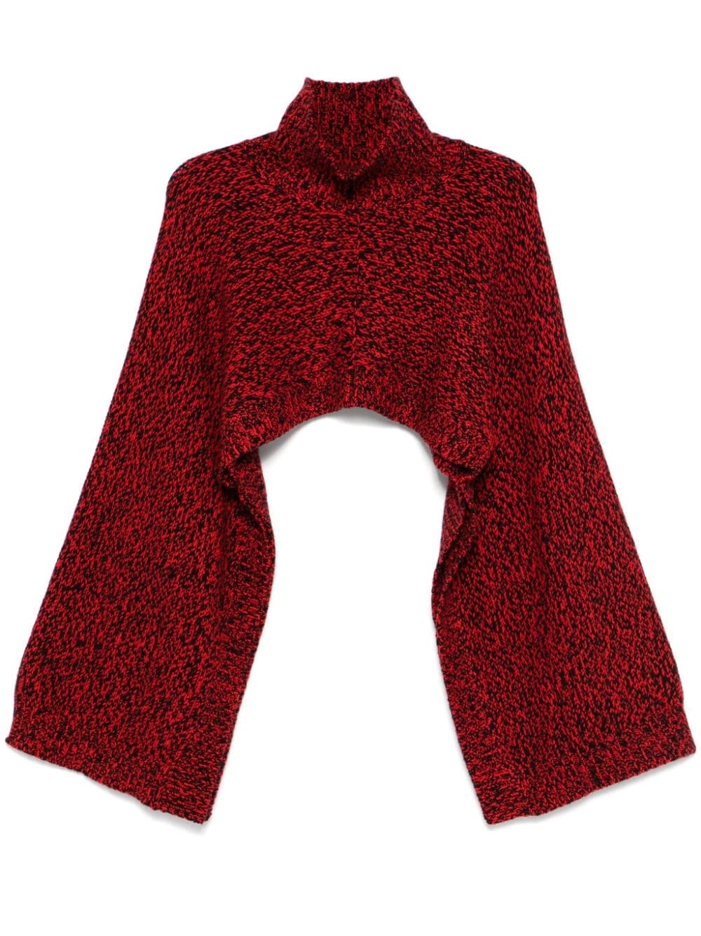 mélange sweater - 1