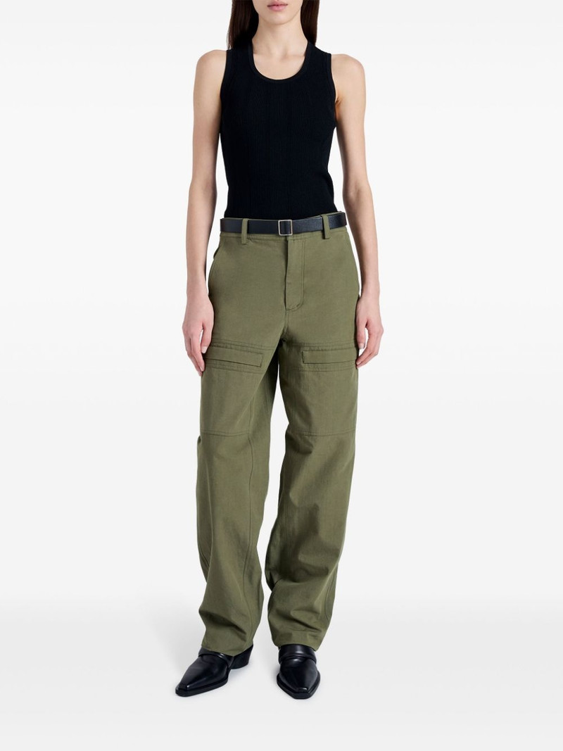 Proenza Schouler mid-rise cotton cargo pants outlook