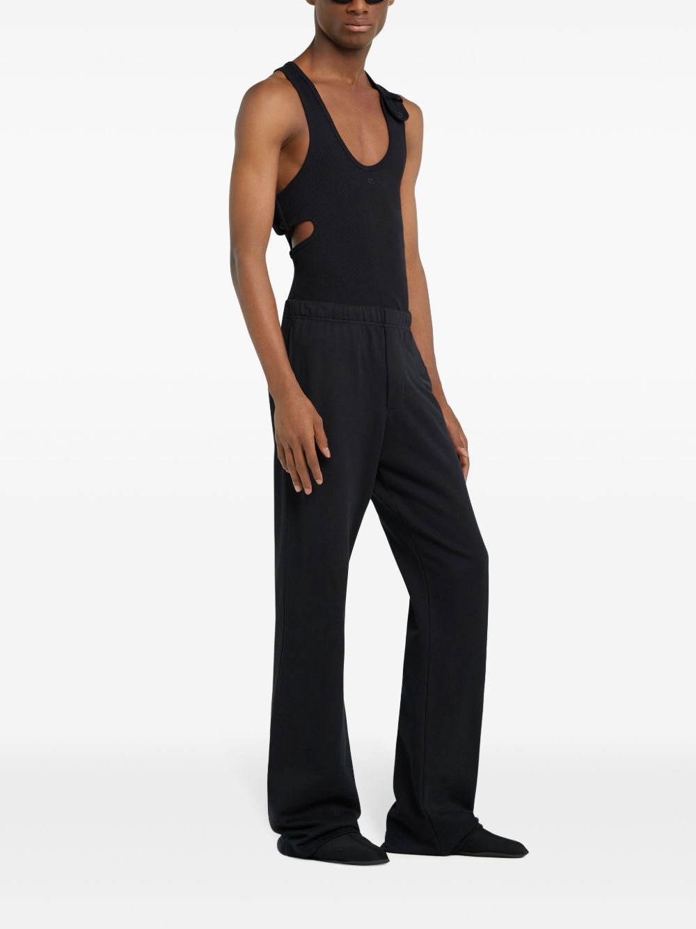 bootcut track pants - 3