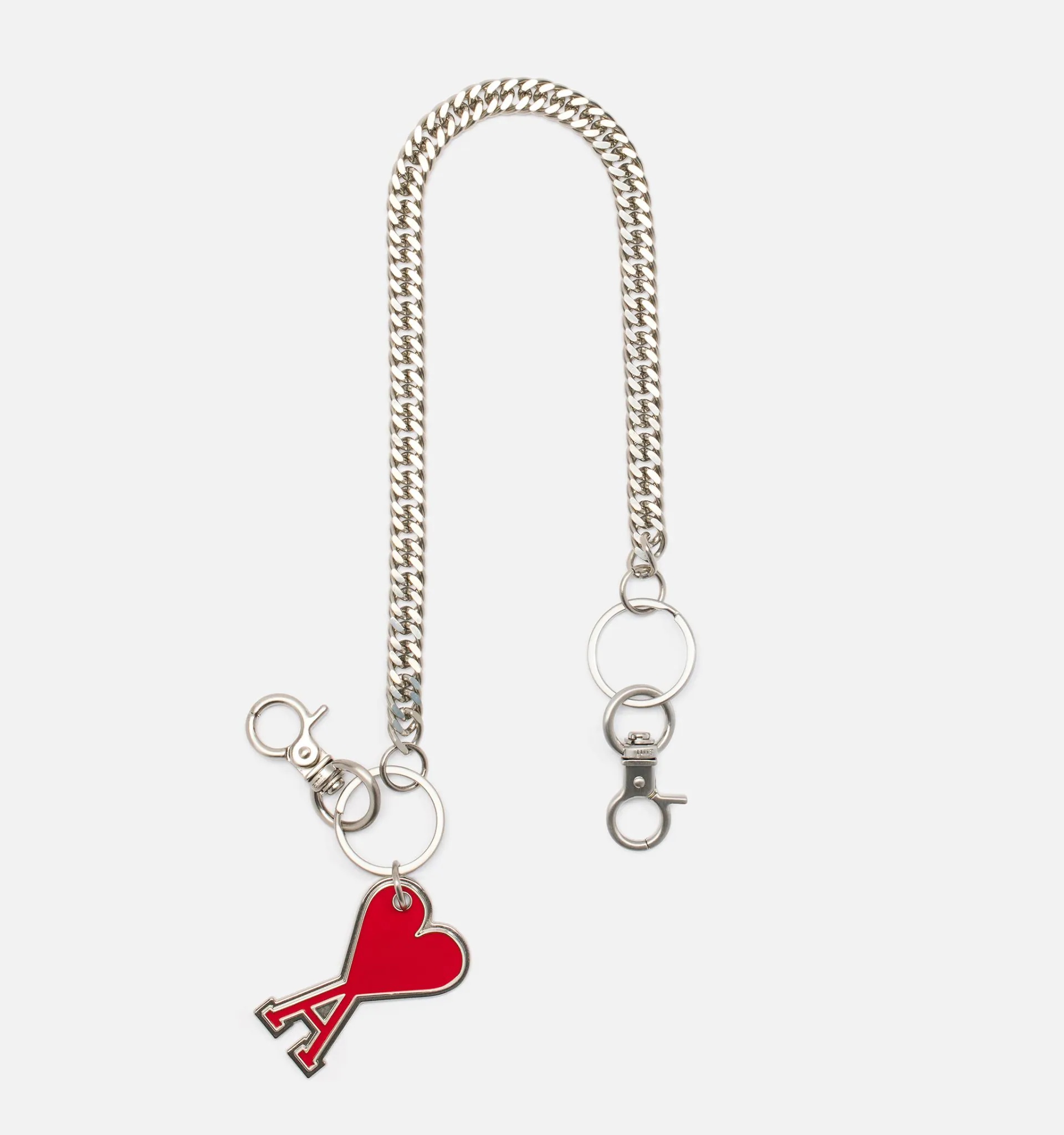 Plain Ami De Coeur Chain Keyring - 3