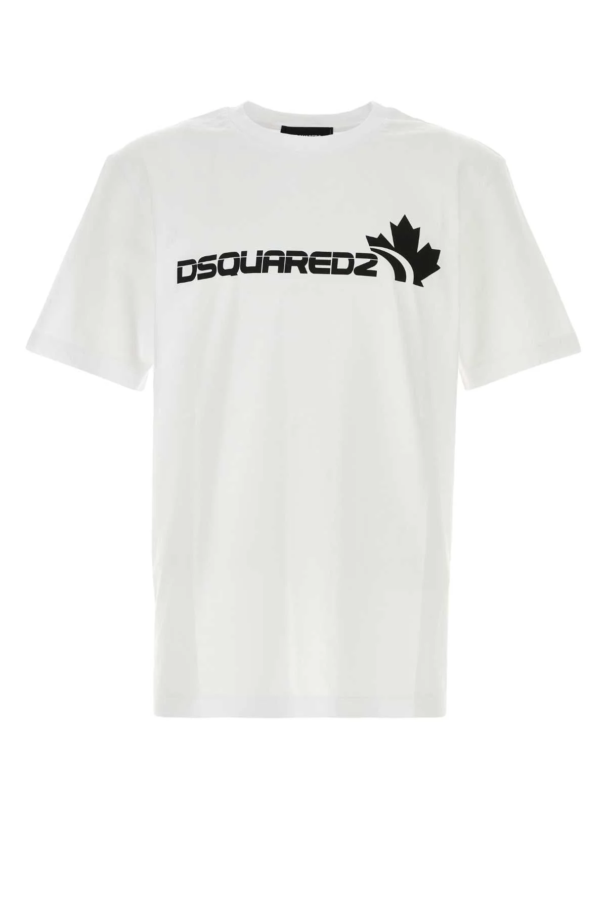 Dsquared Men White Cotton T-Shirt - 1