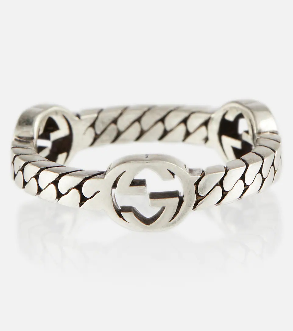 GG sterling silver ring - 6