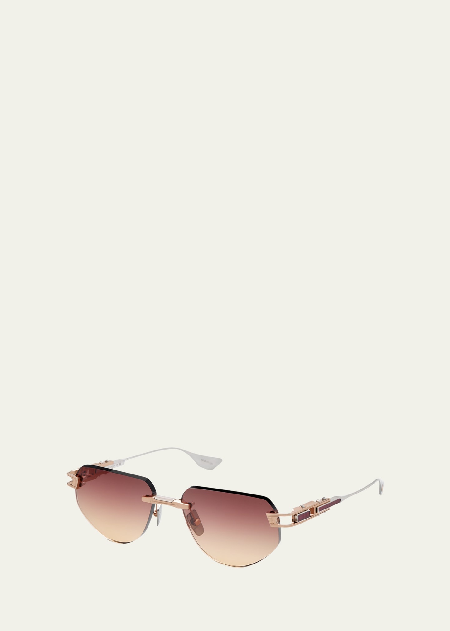 Men's Grand-Imperyn Rimless Sunglasses - 2