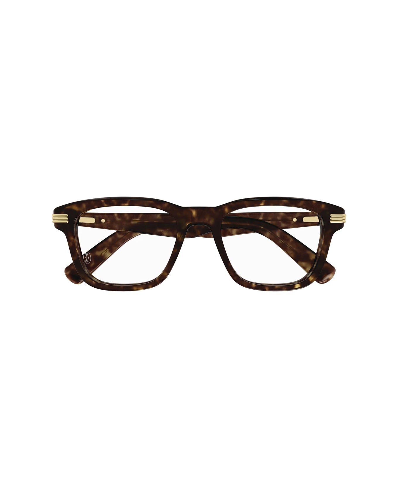 Cartier Ct0444o Première De Cartier 003 Havana Glasses - 1