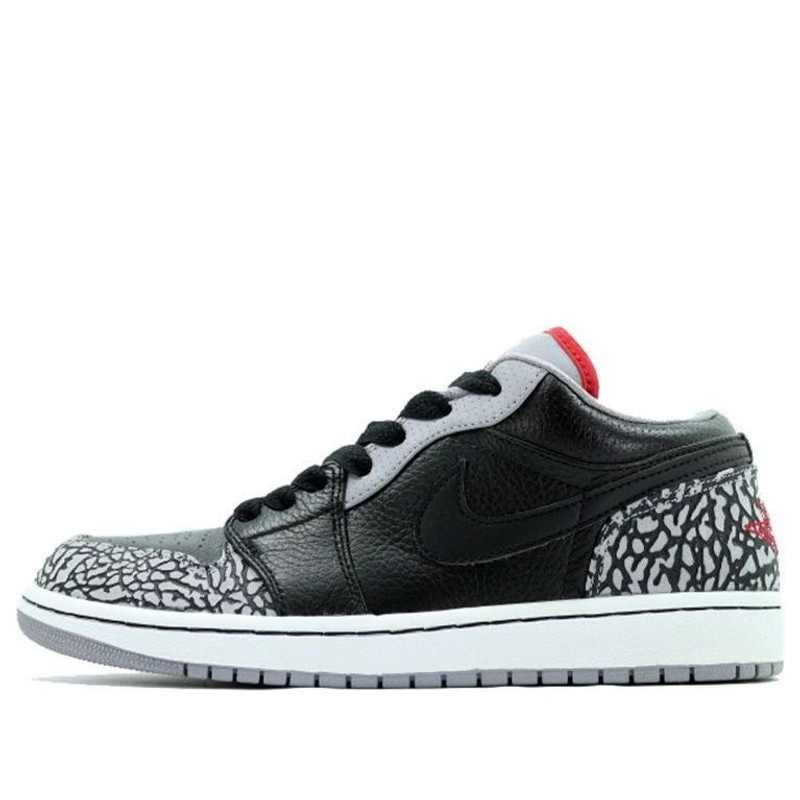 Air Jordan 1 Phat Low 'Black Cement' 350571-061 - 1
