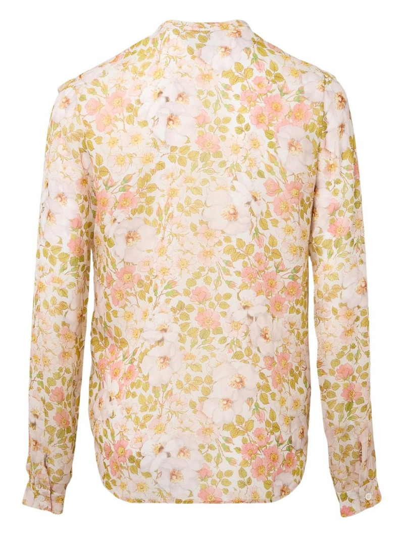 GIAMBATTISTA VALLI Georgette ruffled blouse outlook