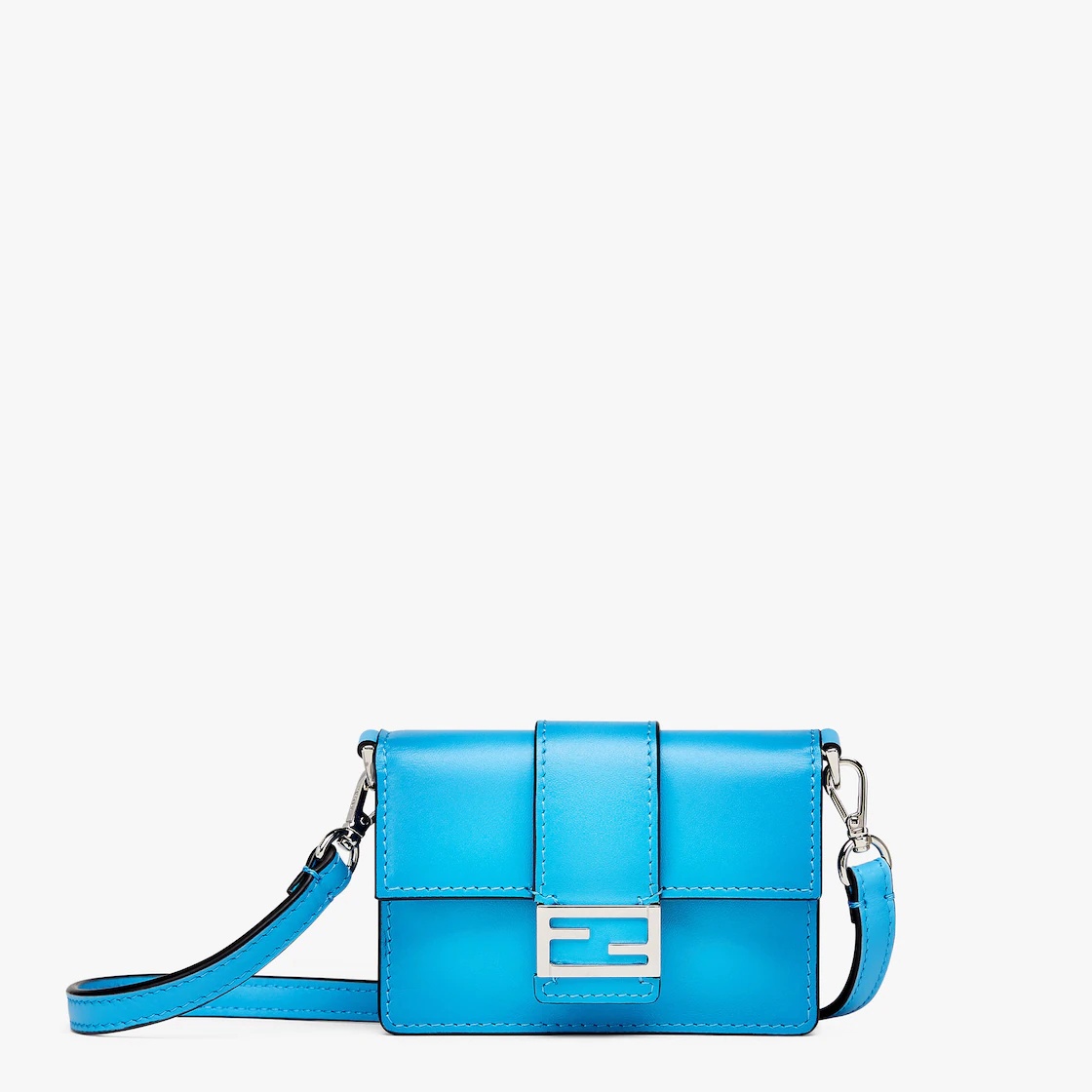 Light blue leather bag - 1