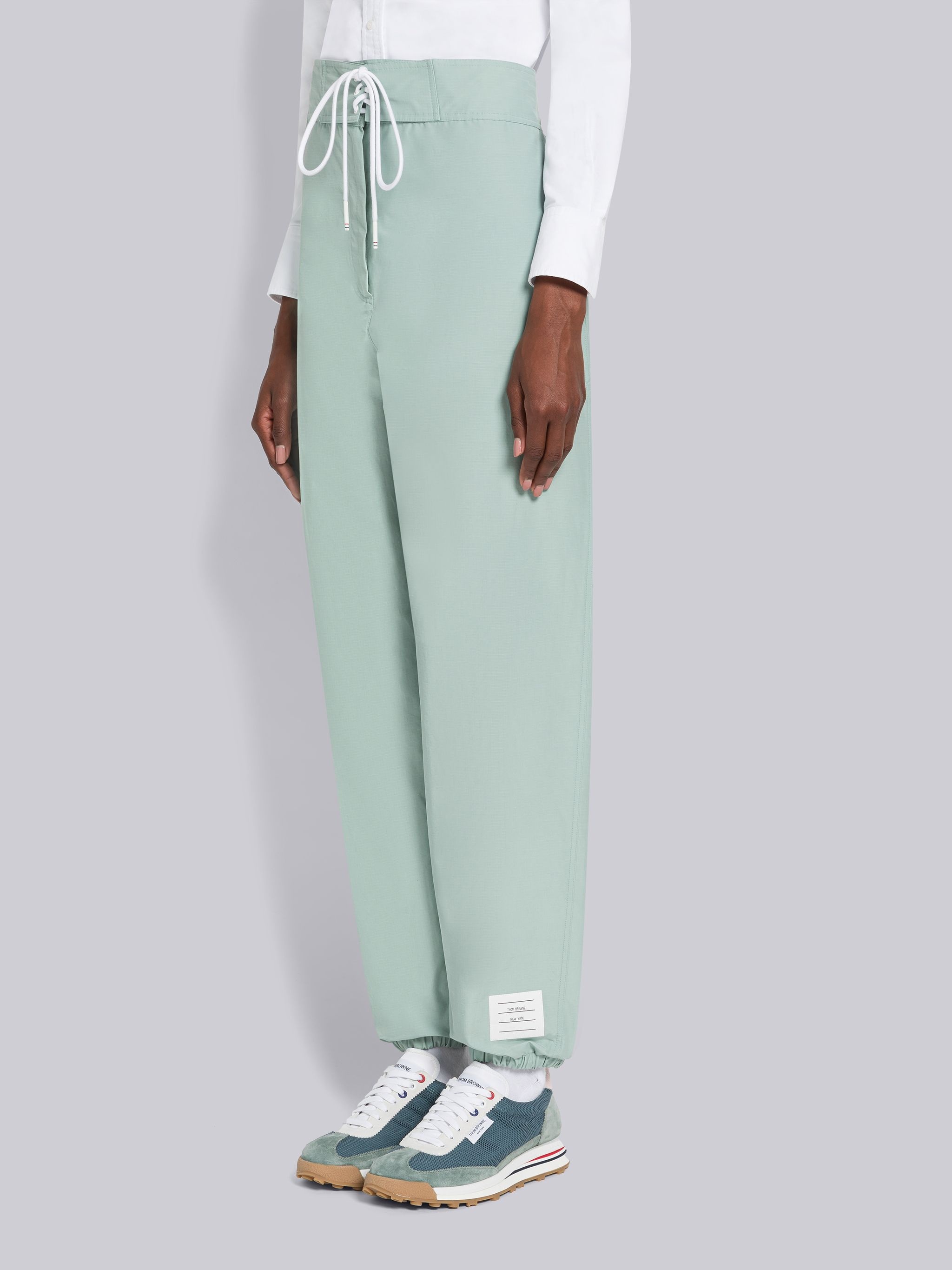 Ripstop Lace Up Track Pants - 2