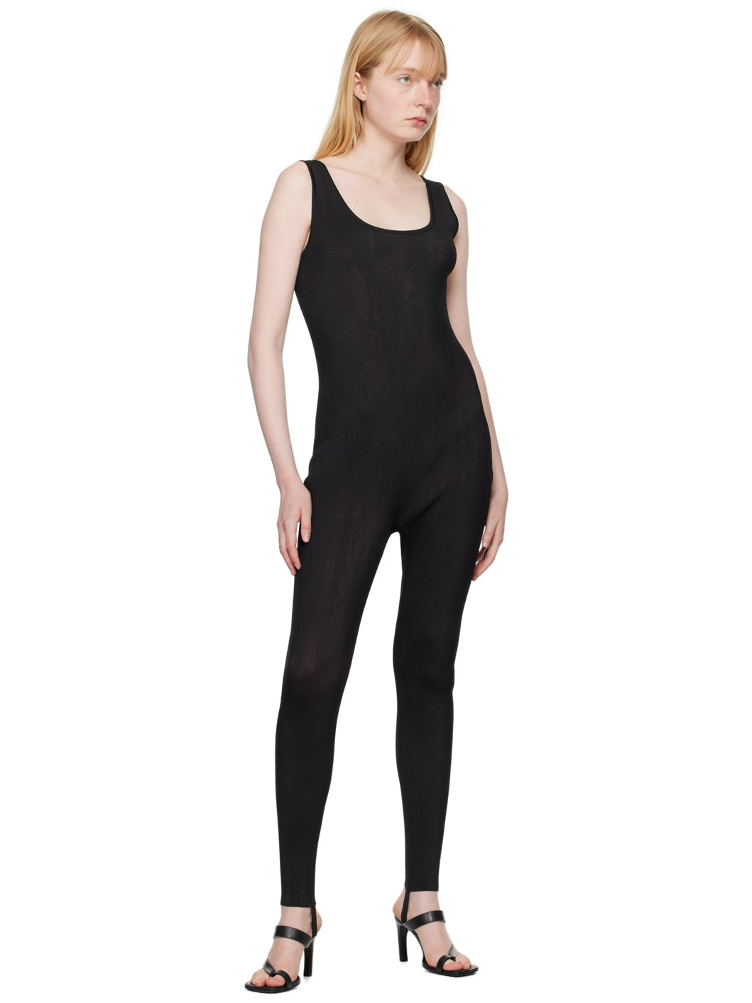 Black Stirrup Bodysuit - 4