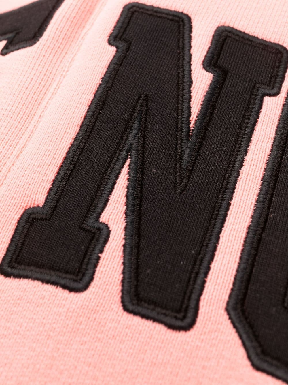 logo-embroidered cotton track pants - 6