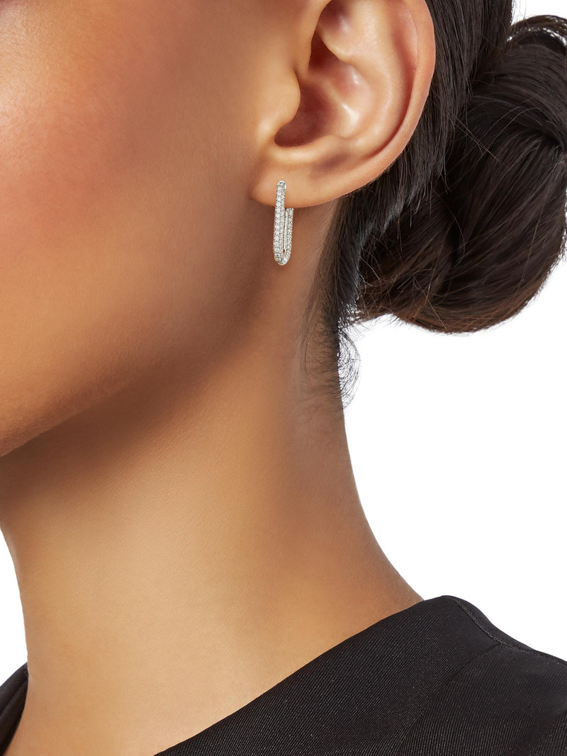 Women's Resilience Two-Tone 18K Gold & 0.02 TCW Diamond Single Fob Earring - Yellow Gold 3