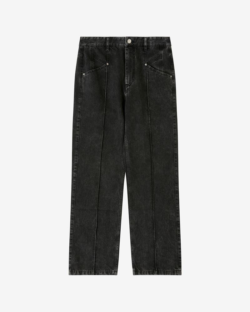 NADEGE STRAIGHT-CUT JEANS 1