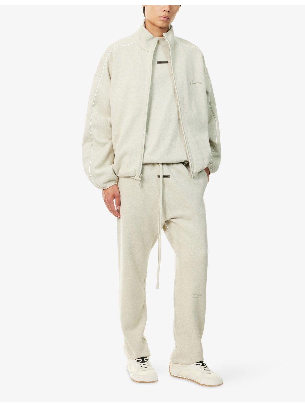 Logo-Embroidered Cotton-Blend Jogging Bottoms - 2