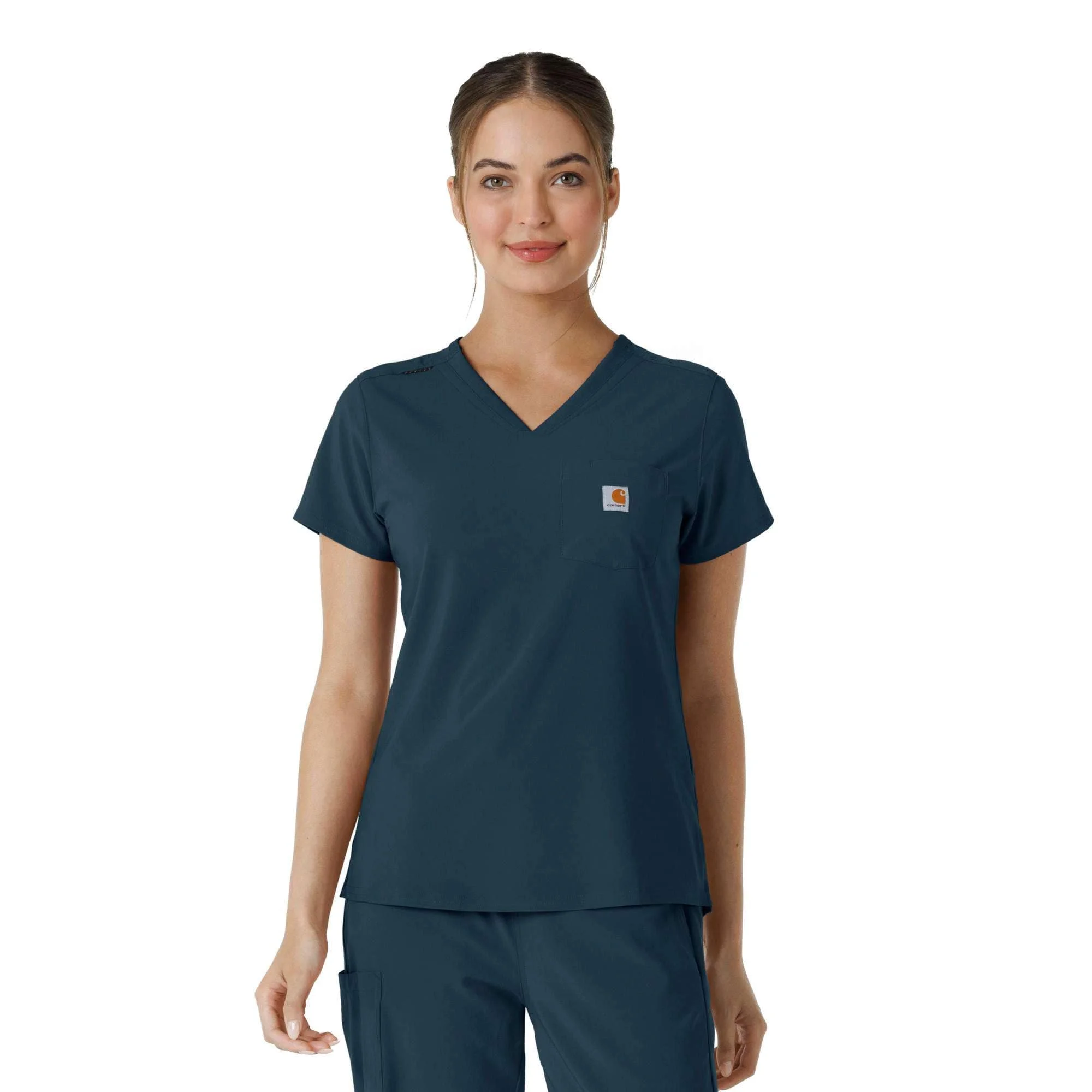 Women's Force Cross-Flex Tuck-In Scrub Top - 1