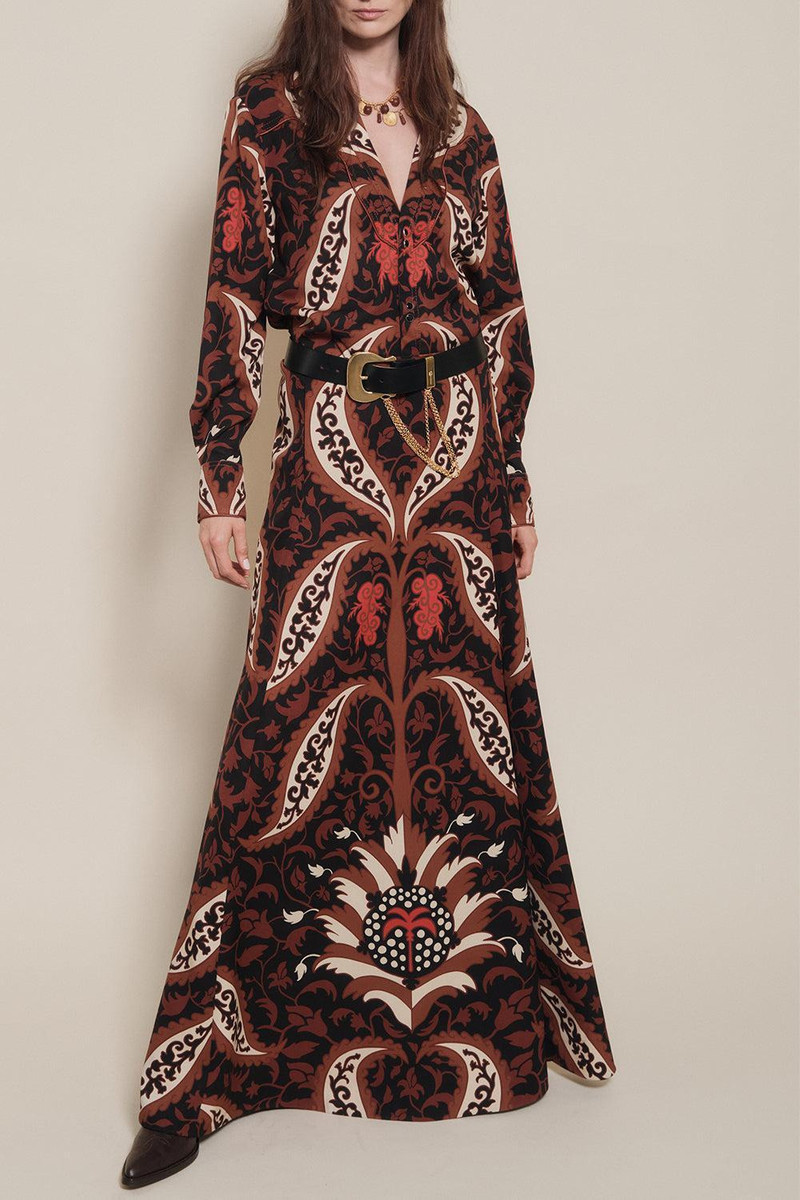 Johanna Ortiz Encanto De Isla Ankle Skirt outlook