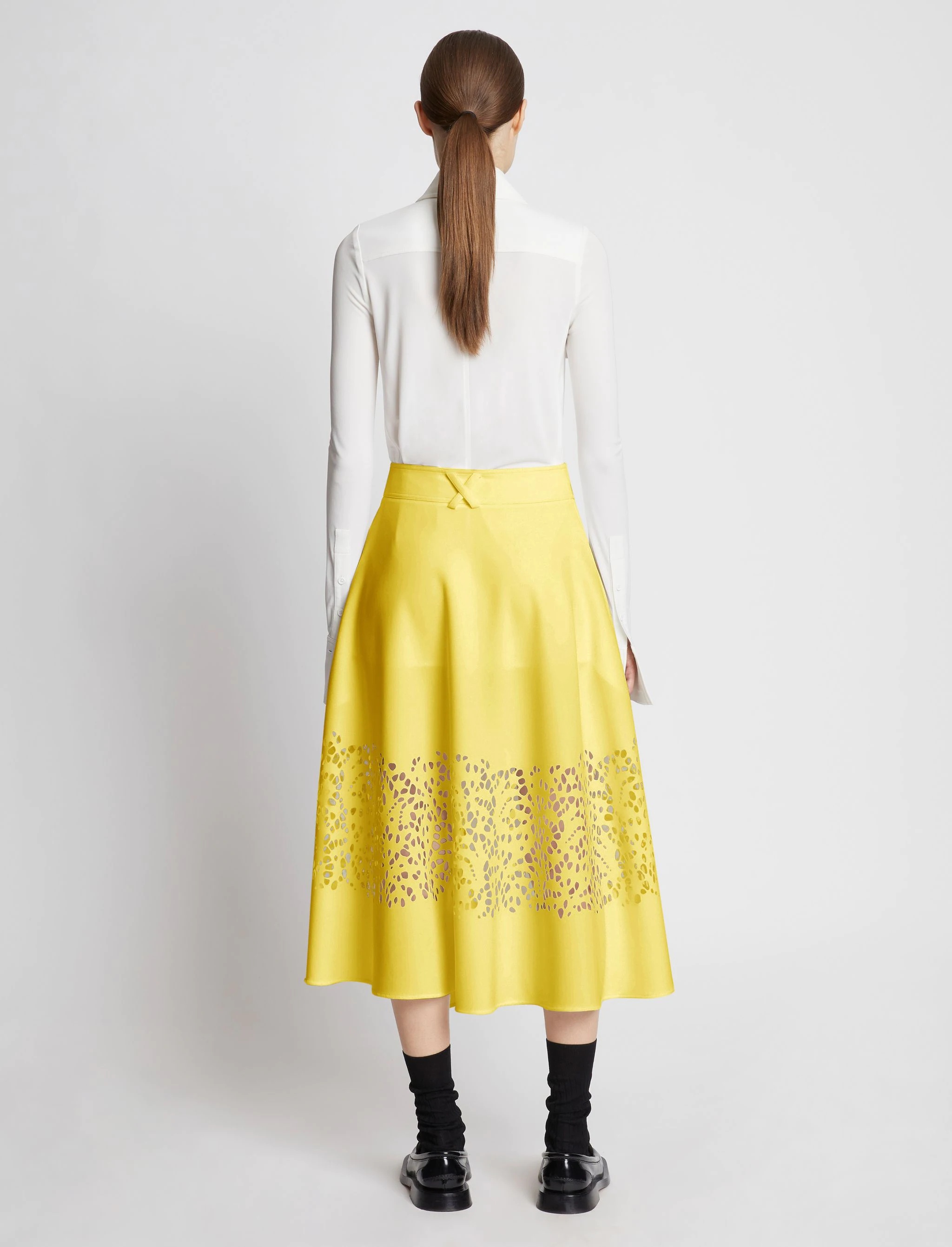 Broderie Anglaise Skirt - 4