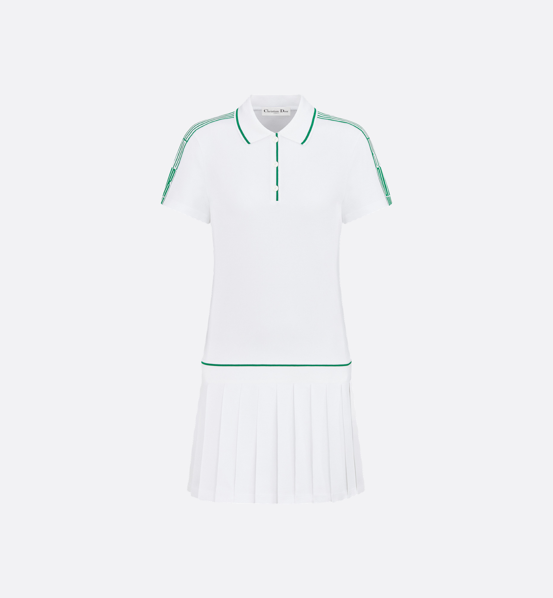 Dior Vibe Short Pleated Dress - 1