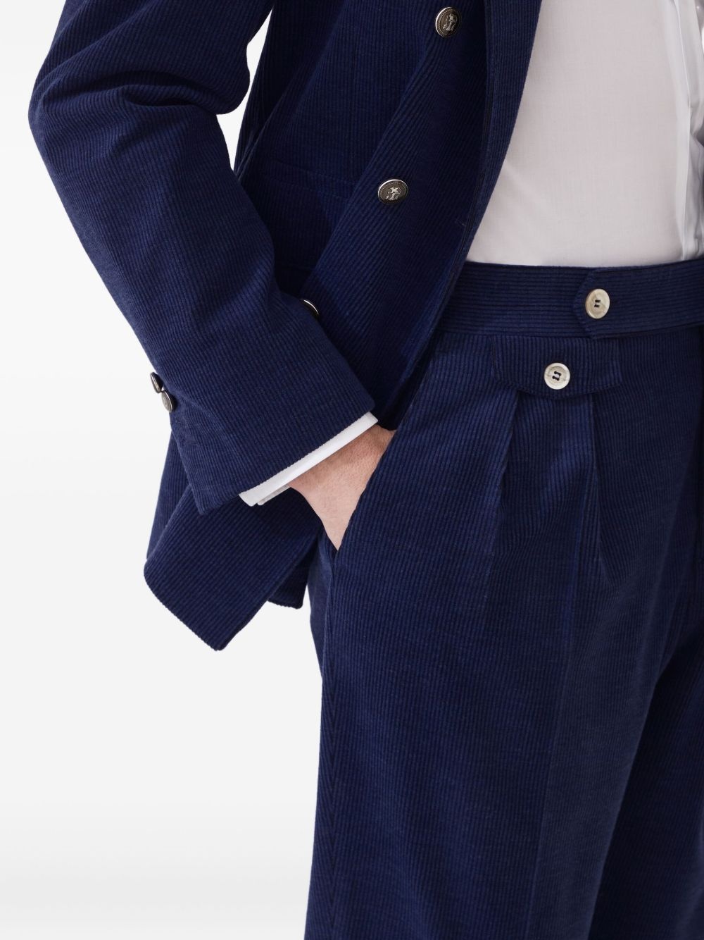 pleated tailored trousers - 5