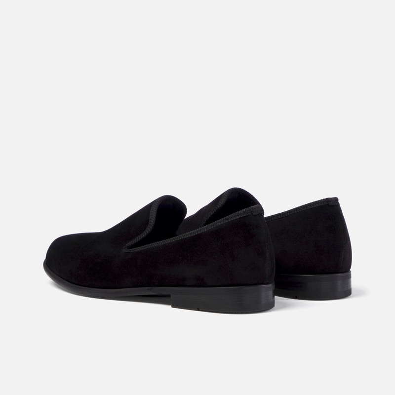 Duke Bowler Black Loafer - Men's 5