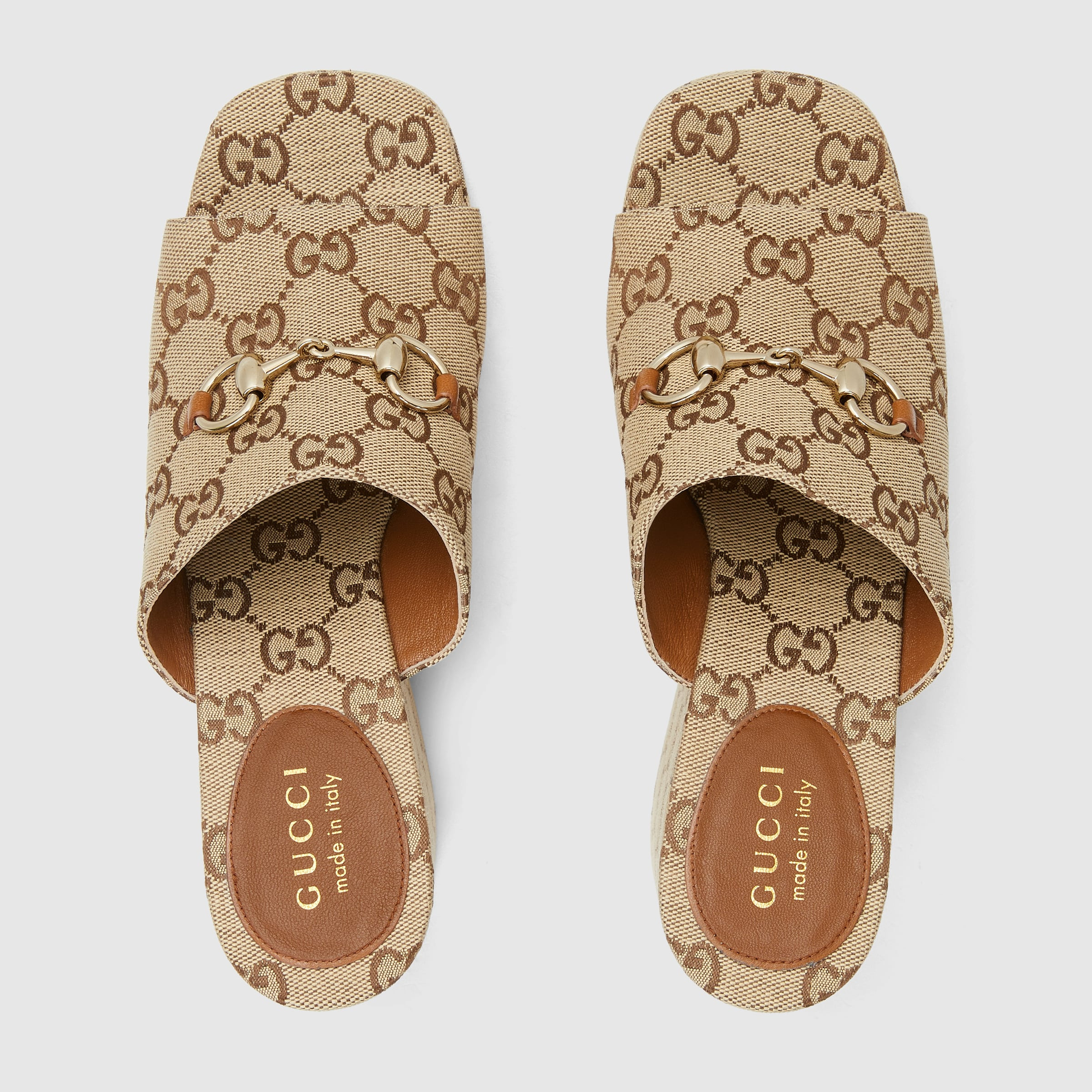 Women's wedge sandal with Horsebit - 5