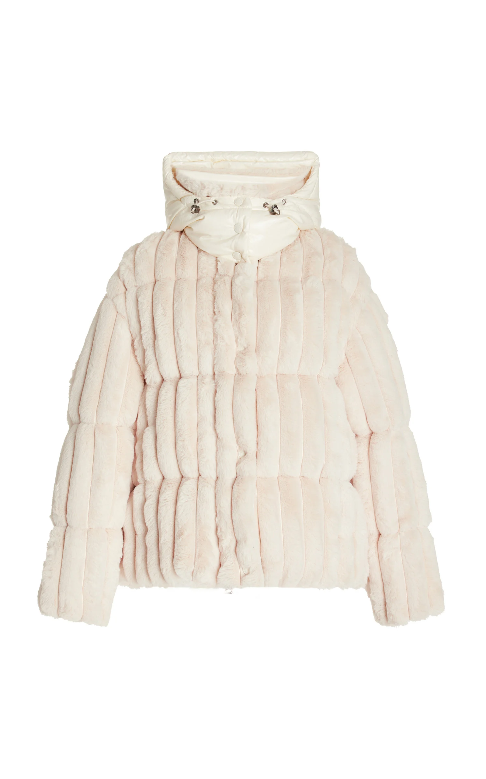 Fare Quilted Faux Fur Jacket white - 1