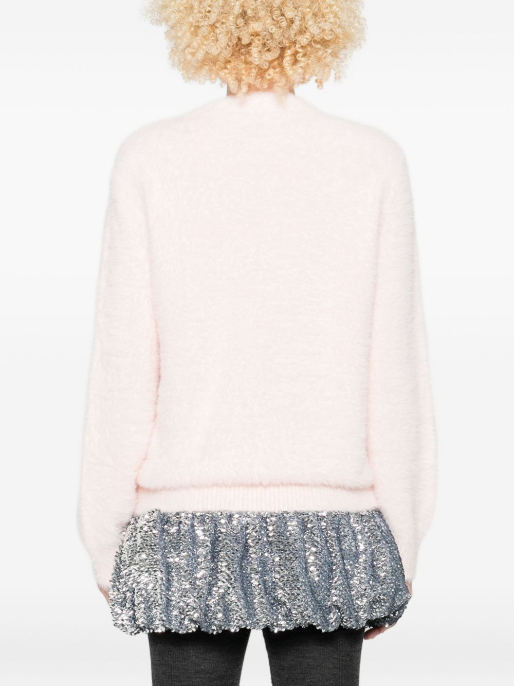 logo-embroidered sweatshirt - 4