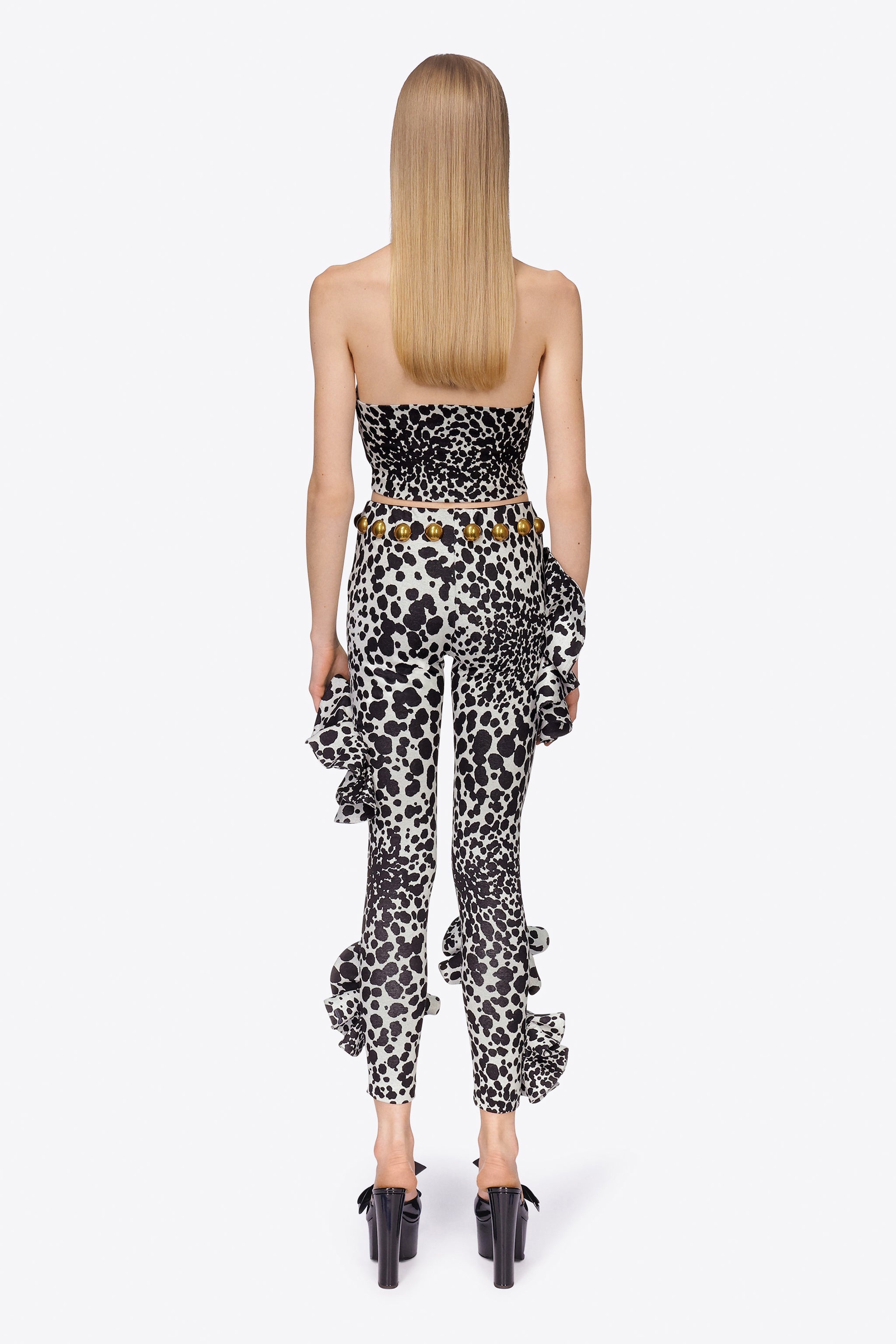 DALMATIAN FLOWER LEGGING - 5