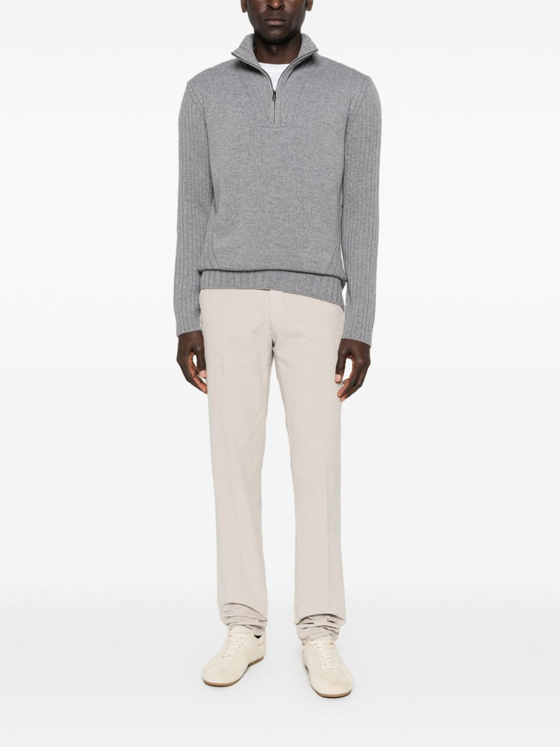 CORNELIANI half-zip sweater outlook