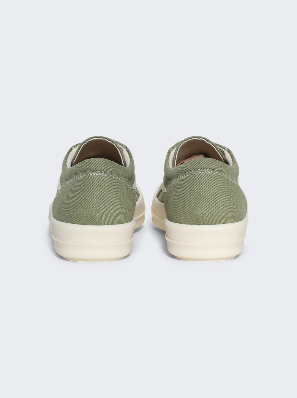 Scarpe In Pelle Vintage Sneakers Sage And Milk - 2