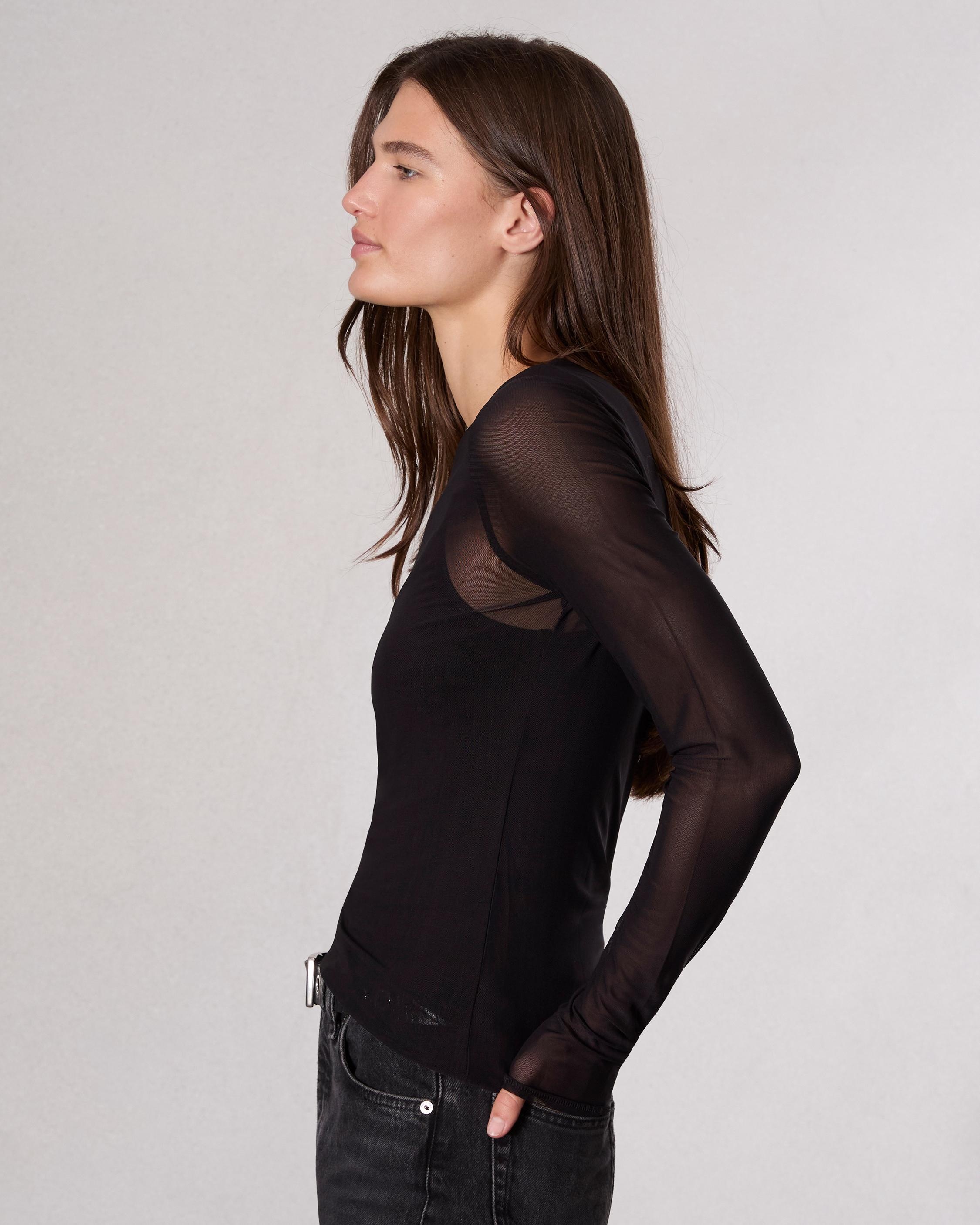 Luca Mesh Layered T-Shirt - 4