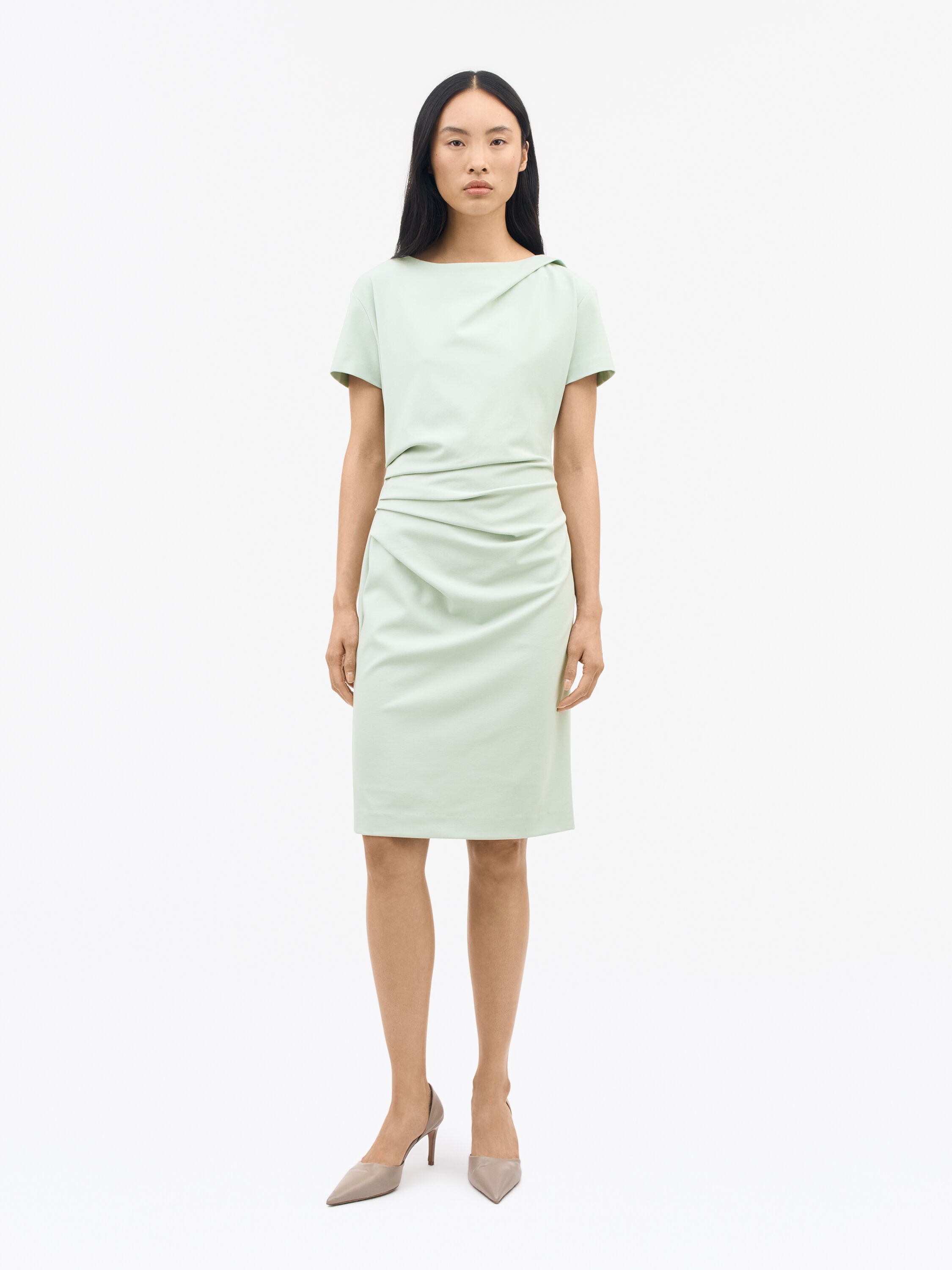 Izlo Slim-Fit Midi Dress - 1