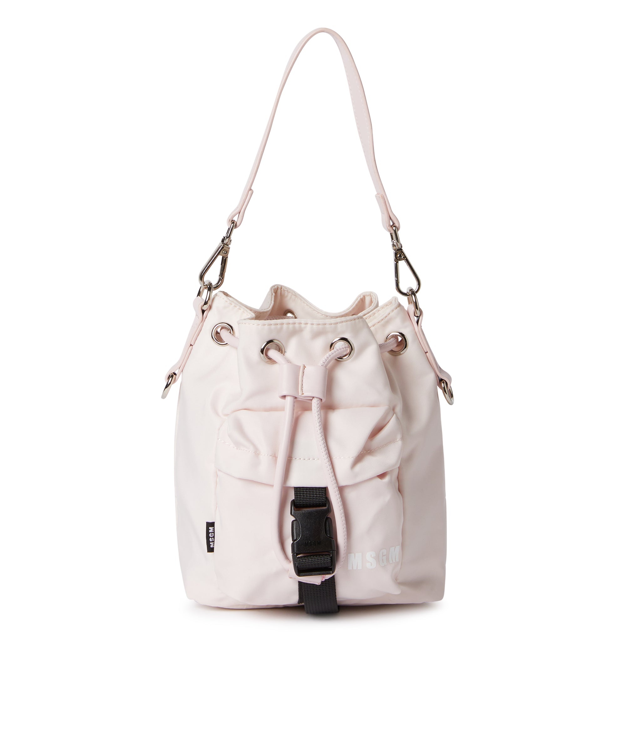 "Signature Iconic Nylon" bucket bag - 1