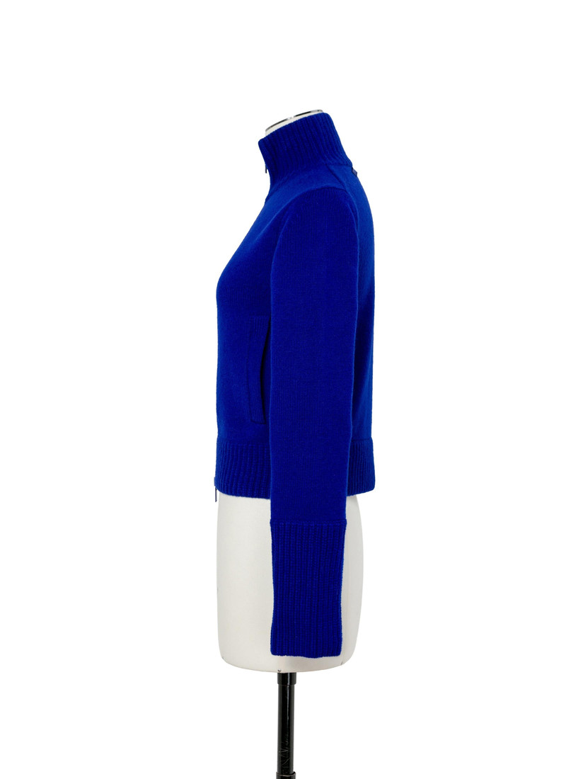 sacai Wool Knit Blouson outlook