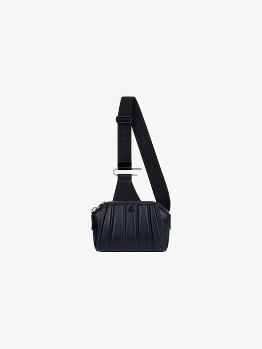 SMALL ANTIGONA CROSSBODY BAG IN PADDED LEATHER - 1