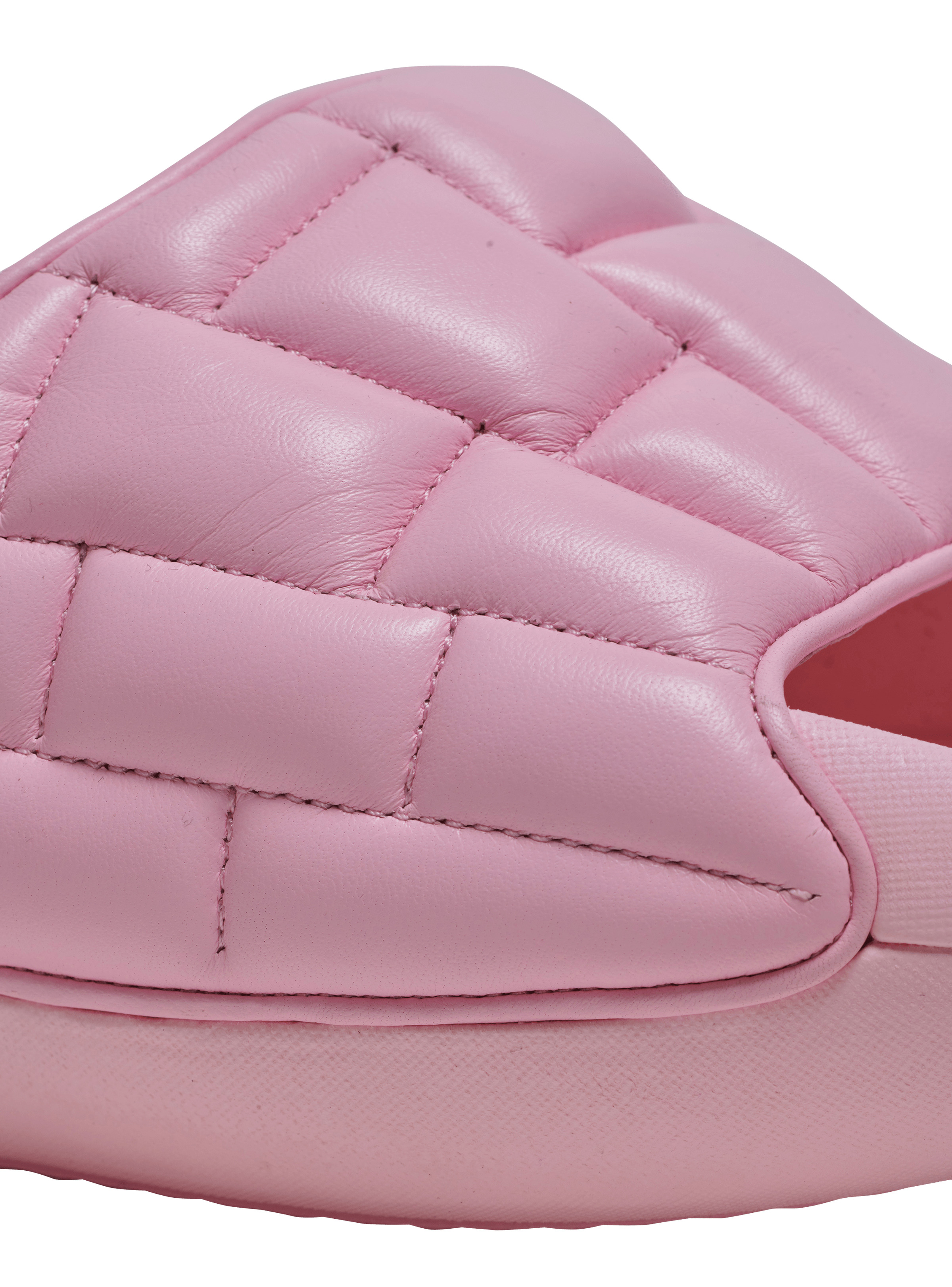 Quilted leather B-IT mules - 6