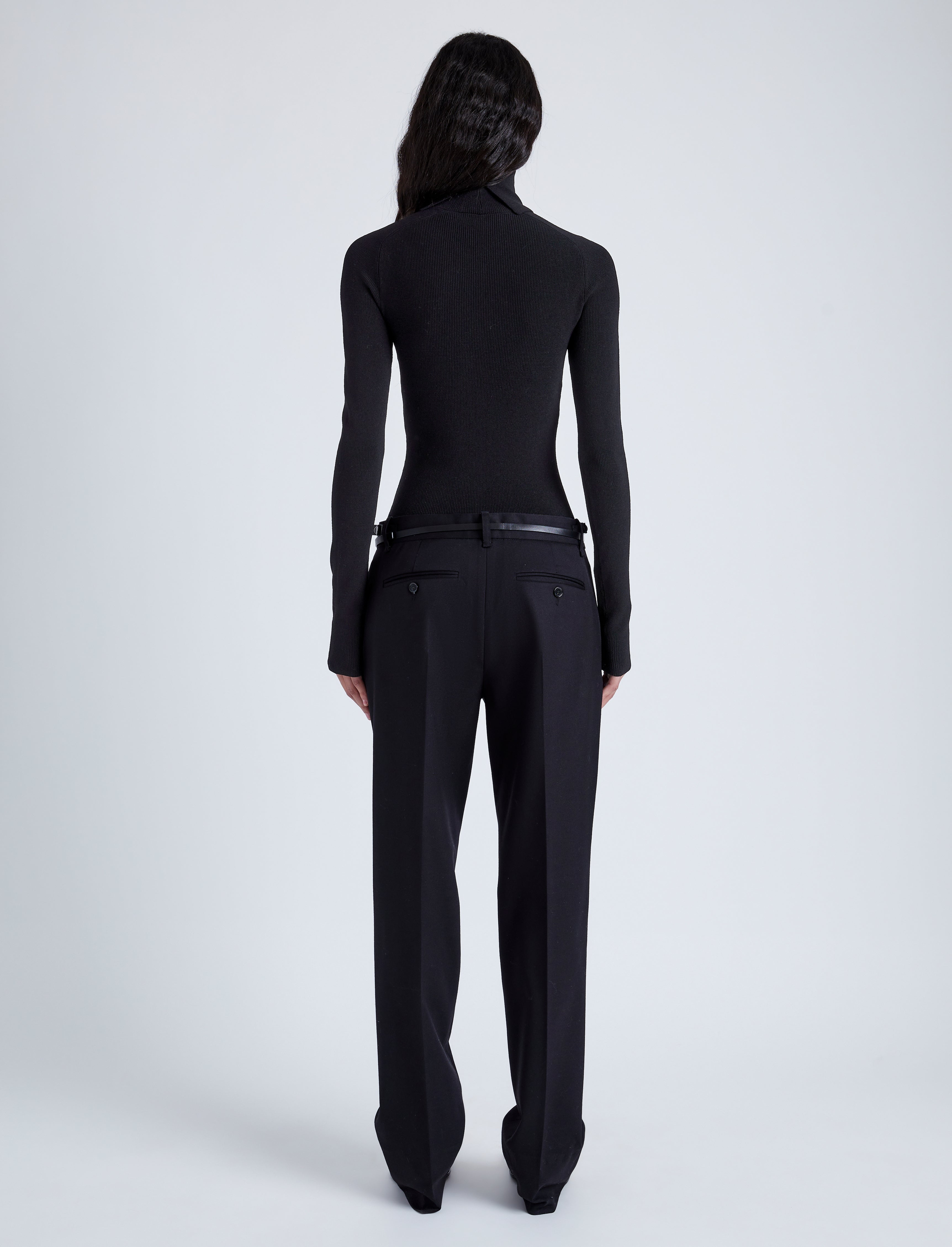 Fox Top In Matte Viscose Rib - 5
