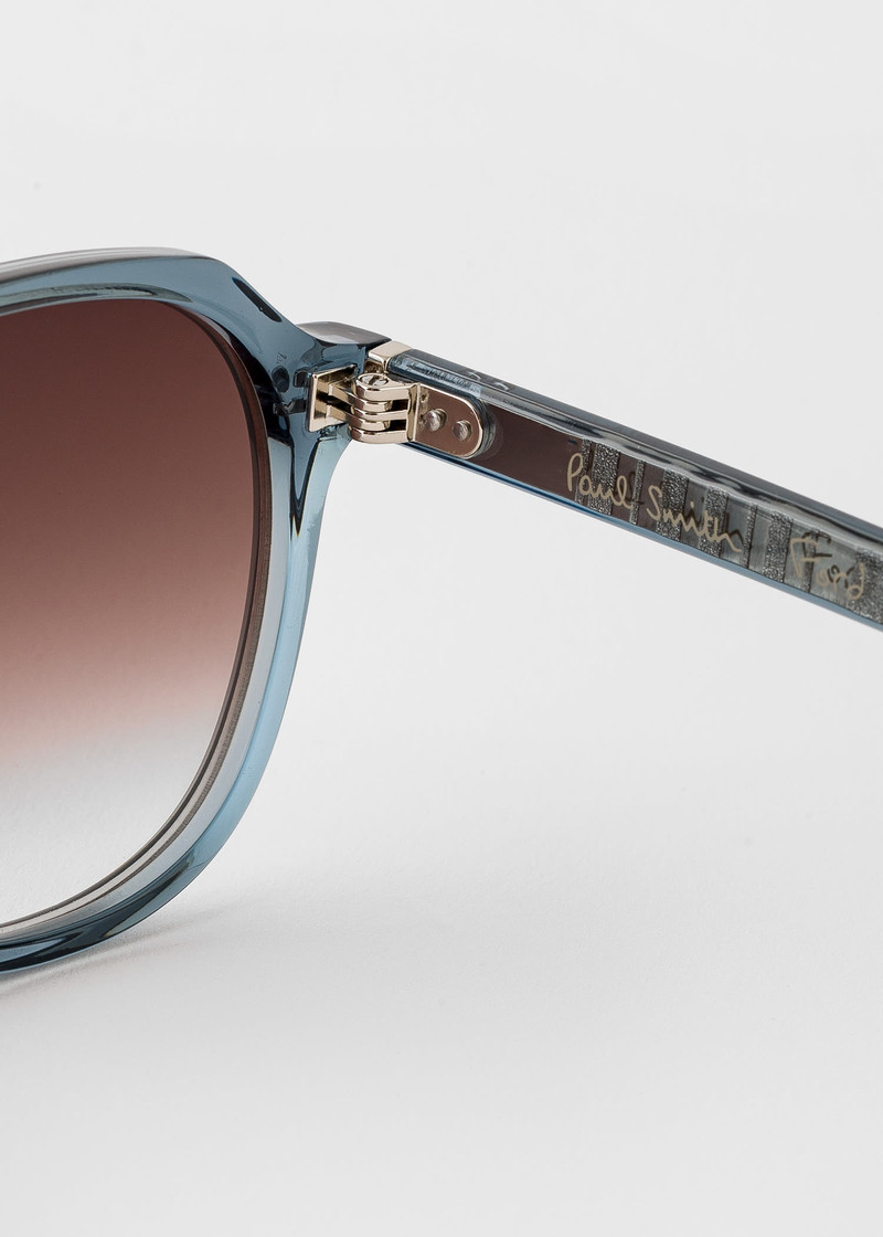 Havana Crystal Stone 'Ford' Sunglasses 6