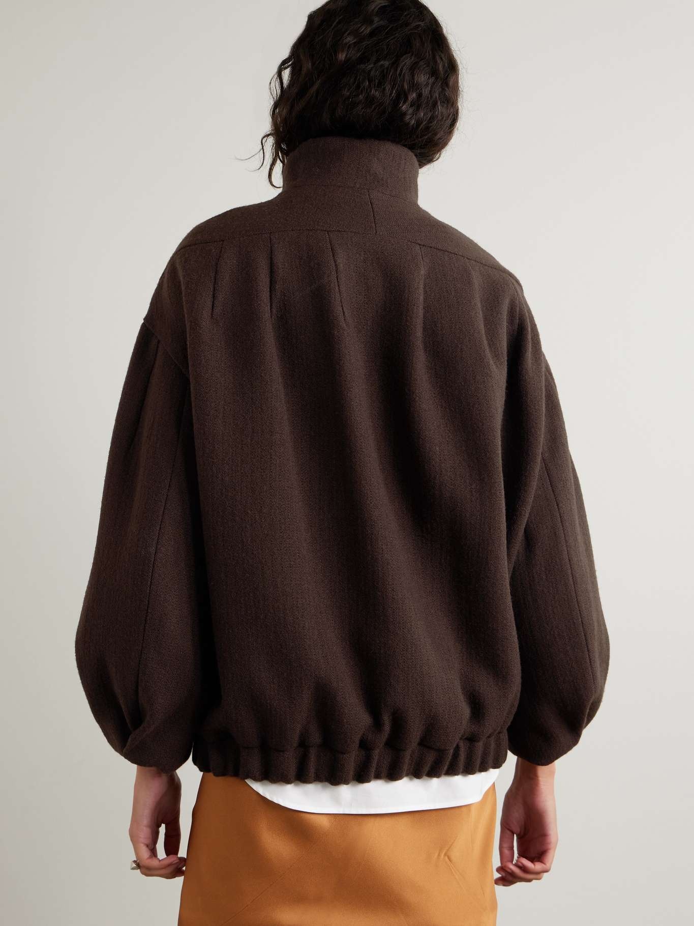 Oversized wool jacket - 4