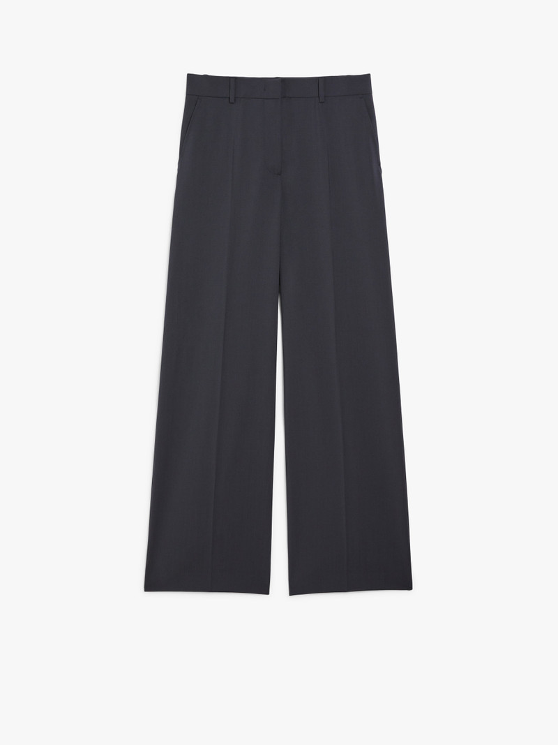 VISIVO Wool canvas palazzo trousers - 1