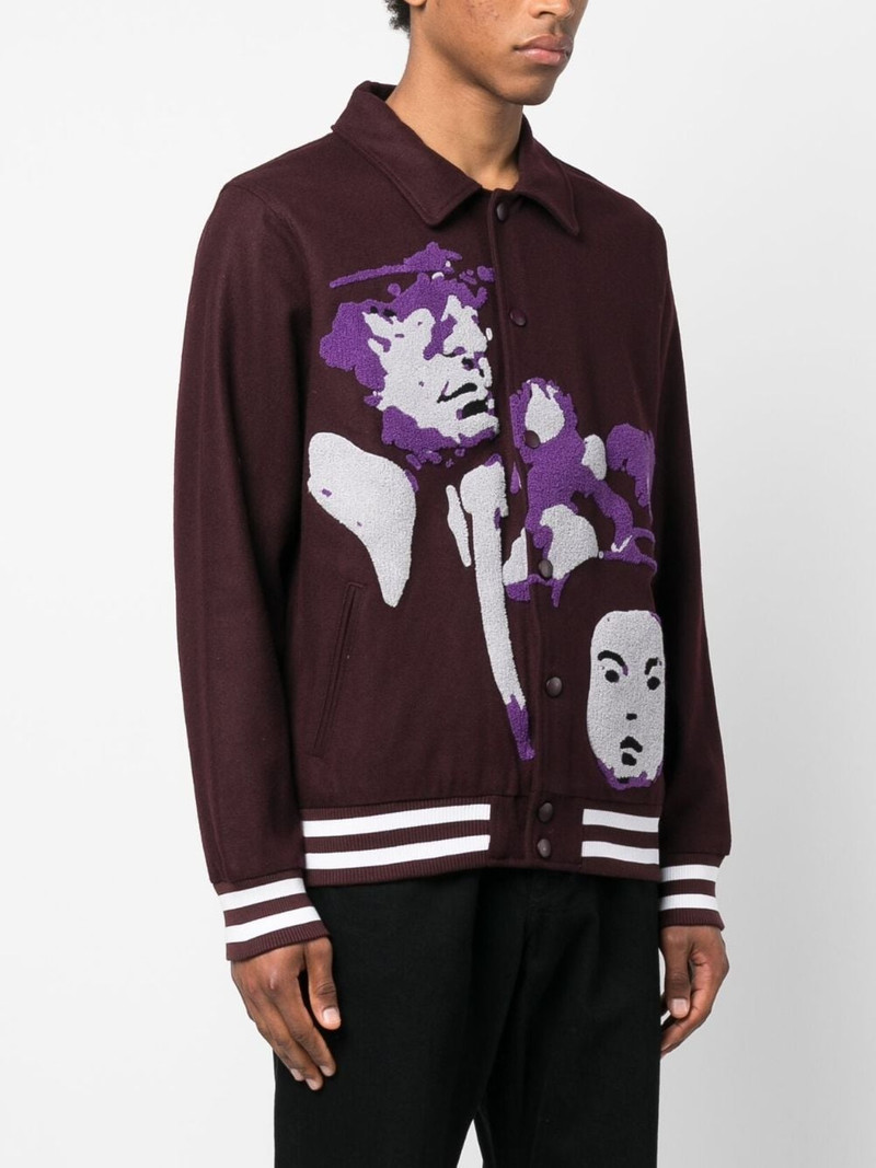 Like Father Like Son embroidered bomber jacket 4