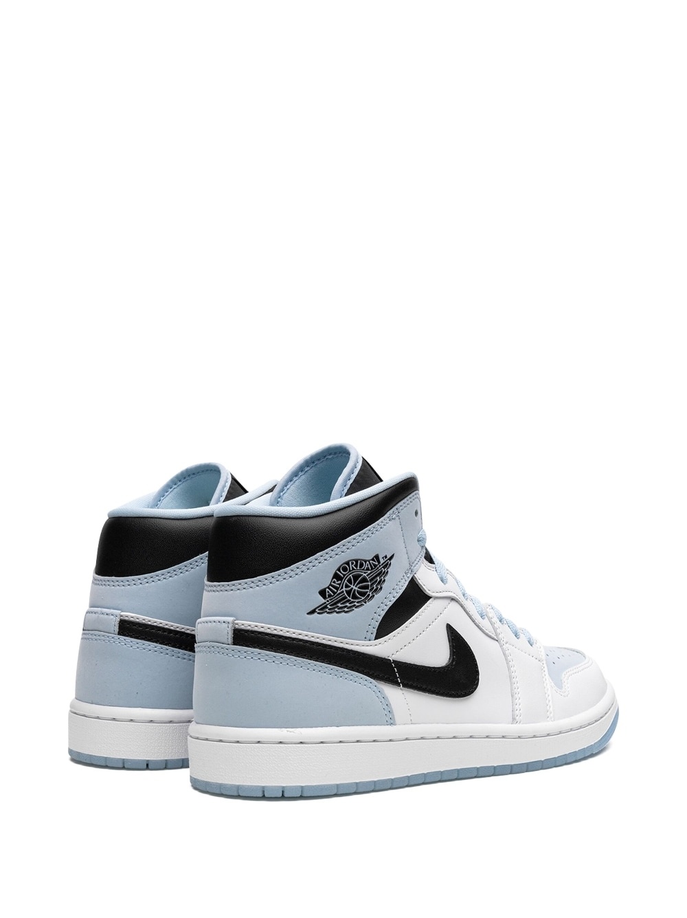 Air Jordan 1 Mid SE "White/Ice Blue-Black" sneakers - 3