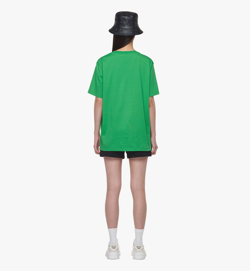 MCM Worldwide Print T-Shirt in Organic Cotton 8