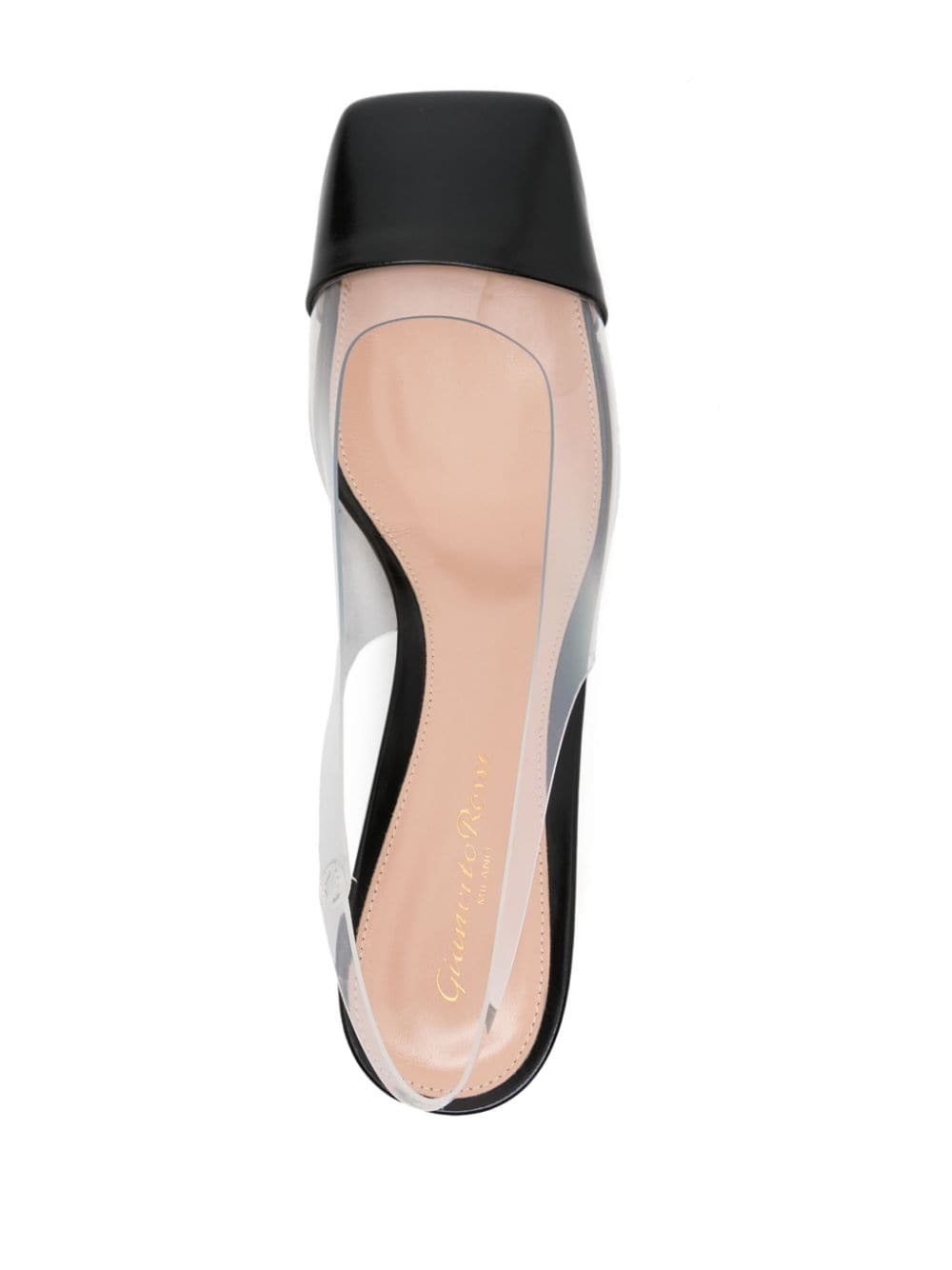 Plexi Decollete slingback pumps - 4