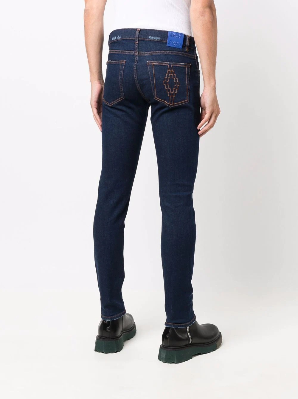 mid-rise skinny trousers - 4