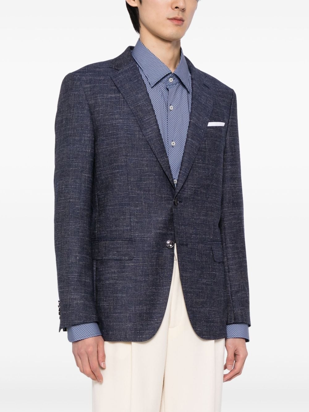 single-breasted blazer - 3