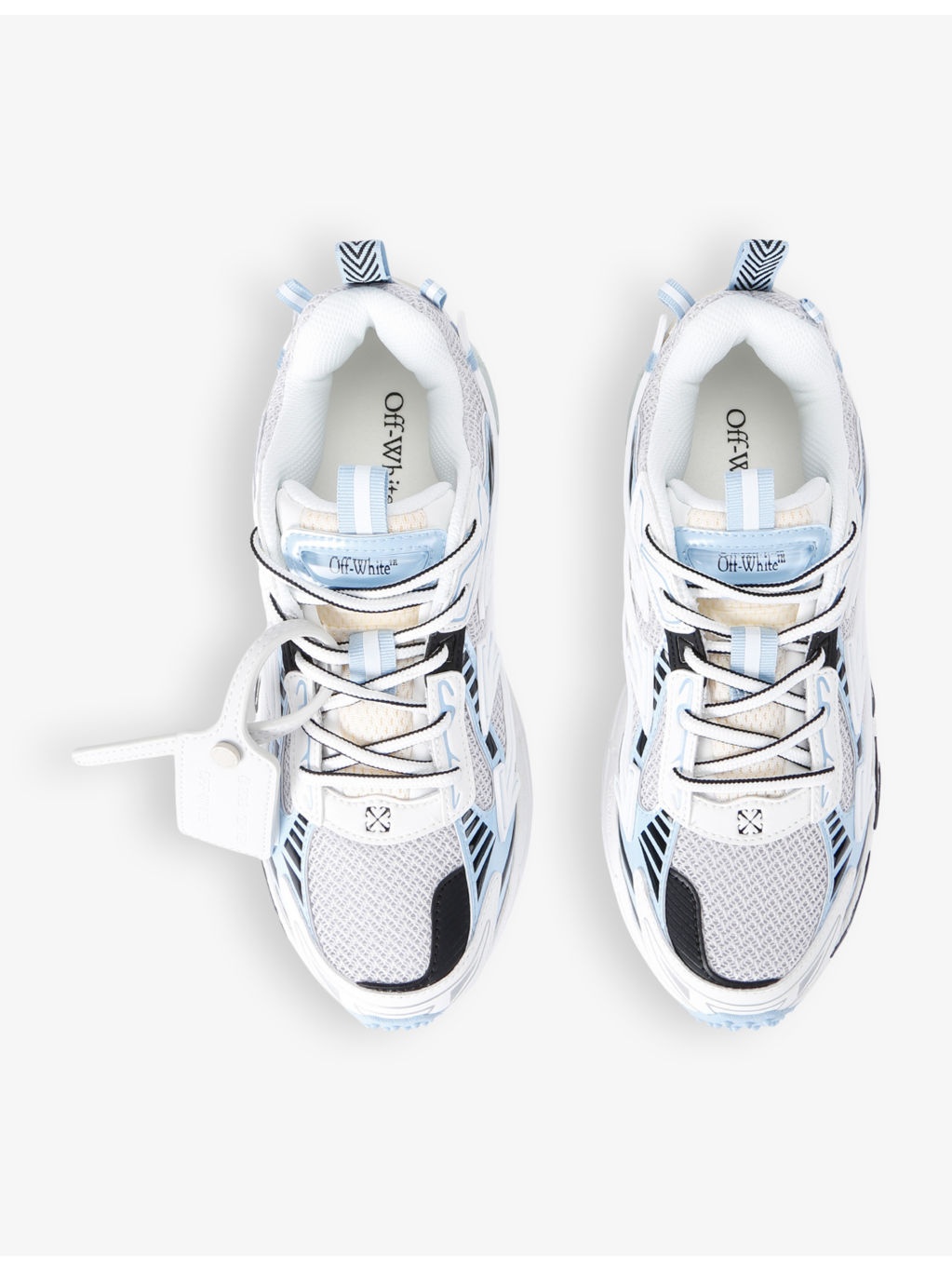 Be Right Back mesh and faux-leather low-top trainers - 2