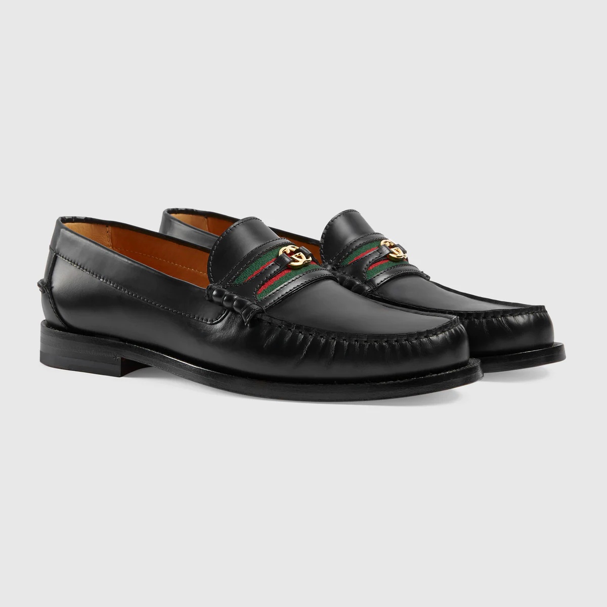 Men's loafer with Interlocking G - 2