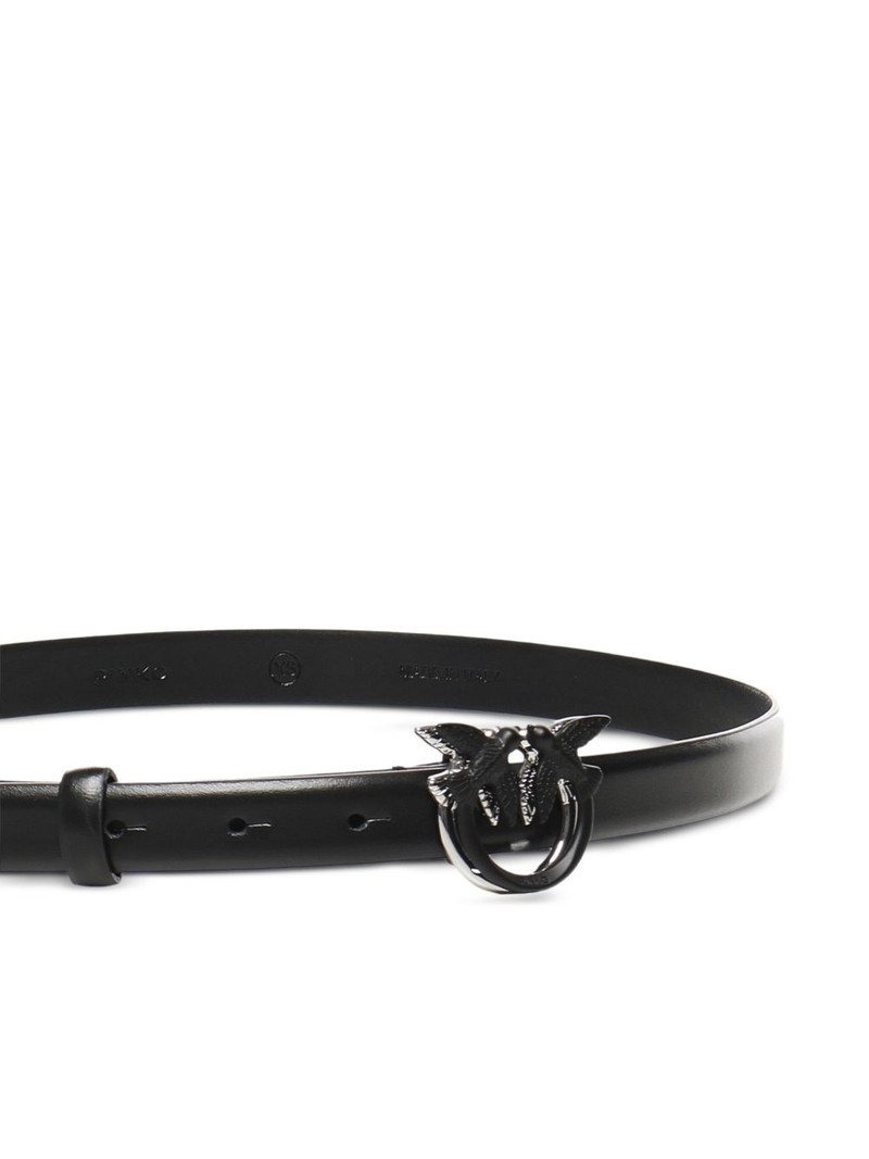 PINKO metal-buckle leather belt outlook
