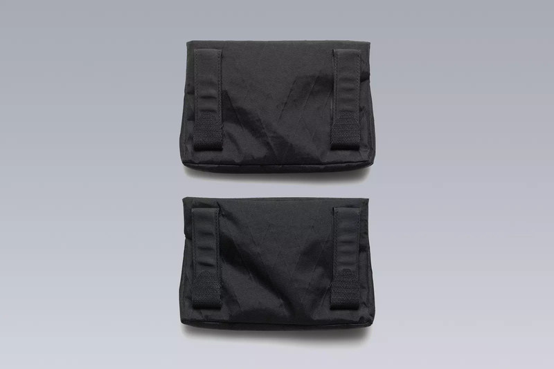 ACRONYM 3A-MZ5 Modular Zip Pockets (Pair) Black outlook